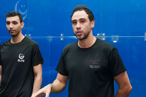 عاشور لـ يلا كورة: يجب أن نتوج بذهبية الإسكواش في الأولمبياد.. وعلينا حماية أبطالنا